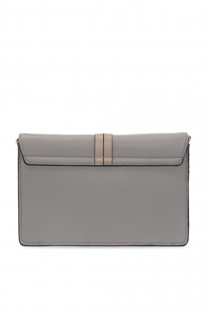 【CHLOE】ALPHABET SHOULDER BAG Chloé Alphabet Pebbled-leather Shoulder Bag in White | Lyst